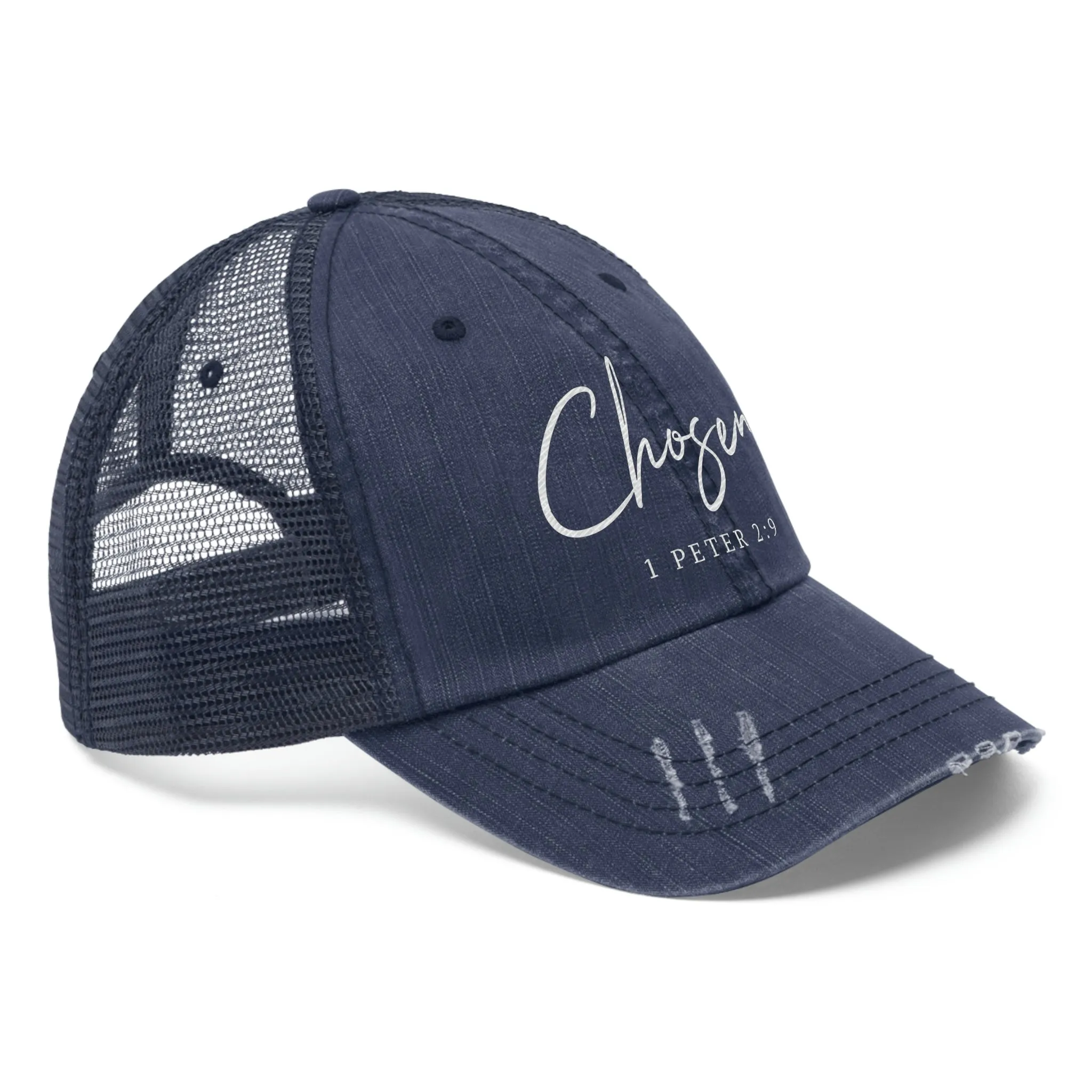 Inspiring Biblical "Chosen" Trucker Hat for Men and Women