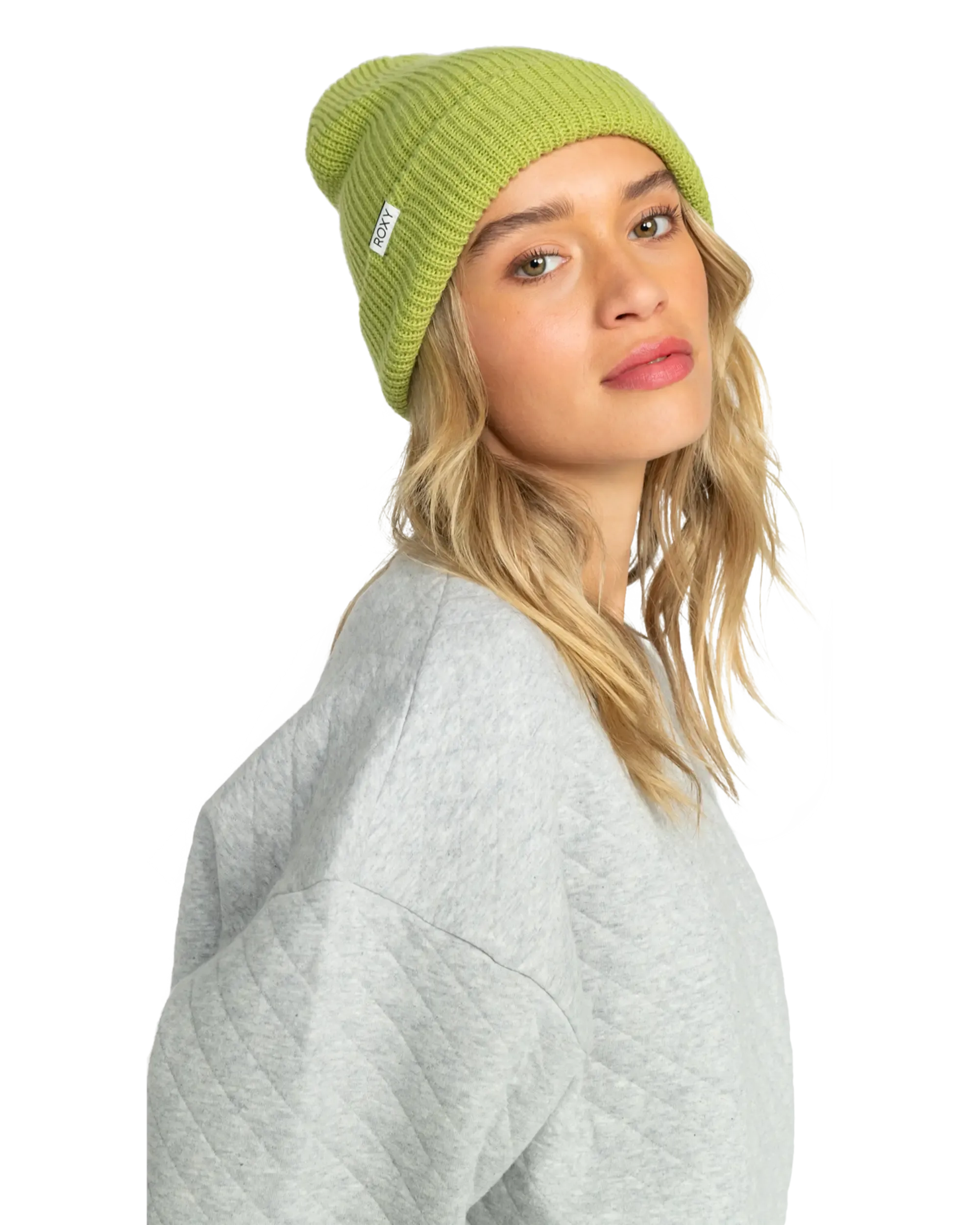 Island Fox Beanie in Fern