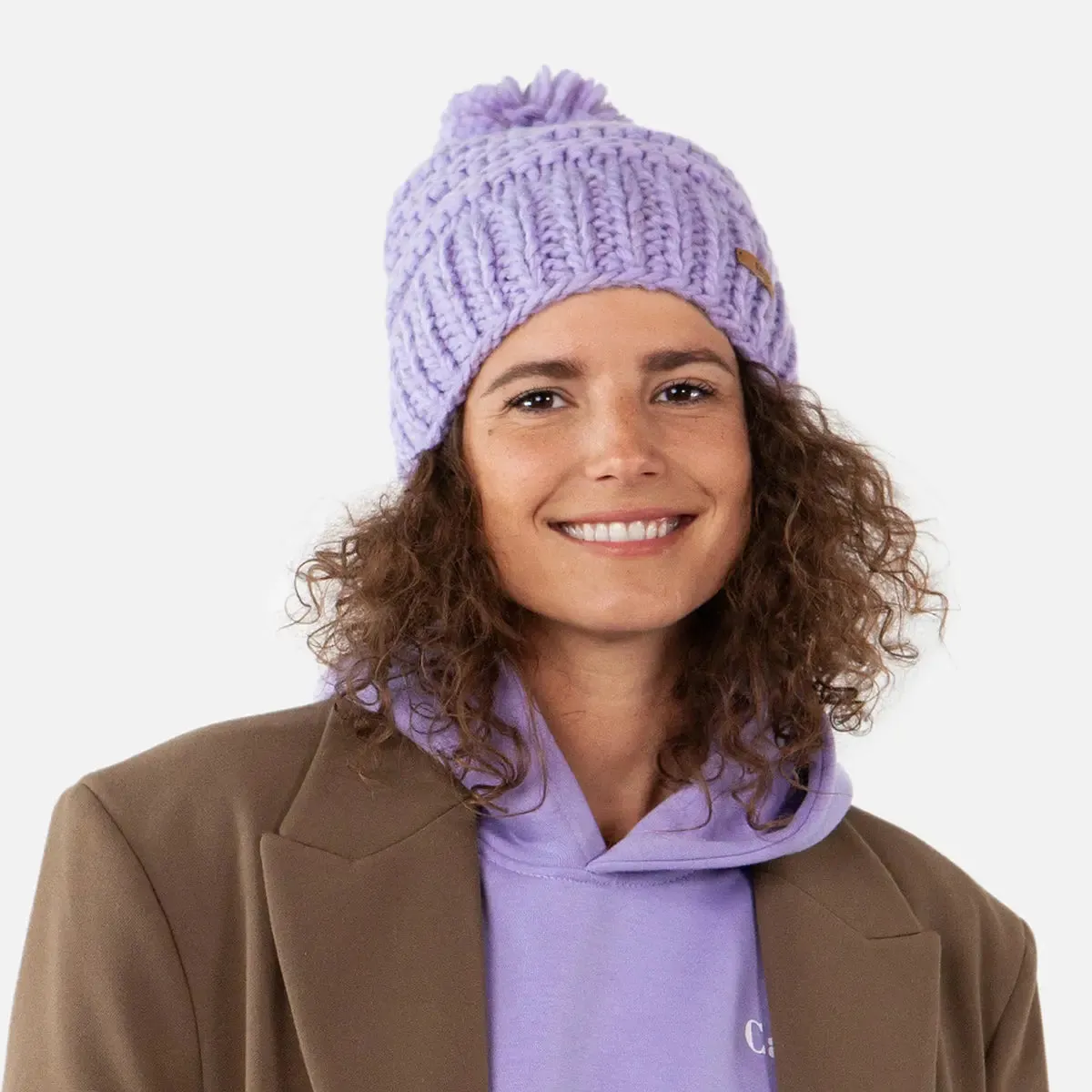 Jasmin Beanie - Lilac