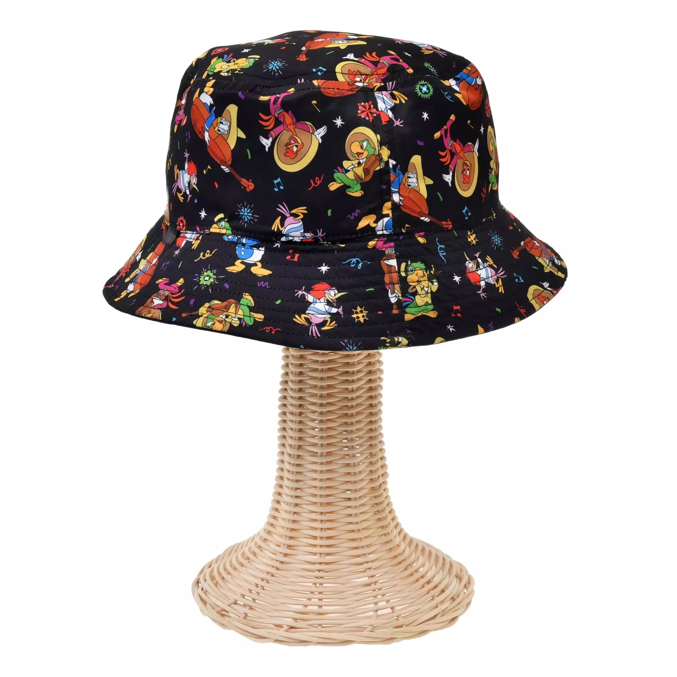 JDS - The Three Caballeros 80th x Donald Duck, Panchito Pistoles & José Carioca Reversible Bucket Hat for Adults (Release Date: Feb 11, 2025)
