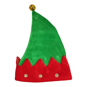 Jingle Bell Adult Elf Hat