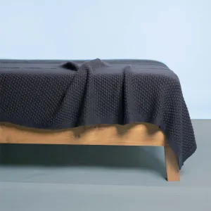 JUNEAU 100% Organic Merino Wool Knit Blanket (No Elastic, No Polyamide, No Latex, Biodegradable)
