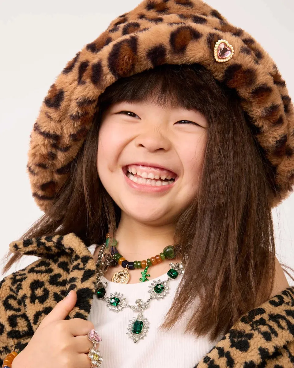 JUNGLE JEWELED BUCKET HAT