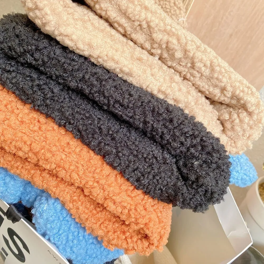 Kawaii Fluffy Rabbit Ears Wooly Hat