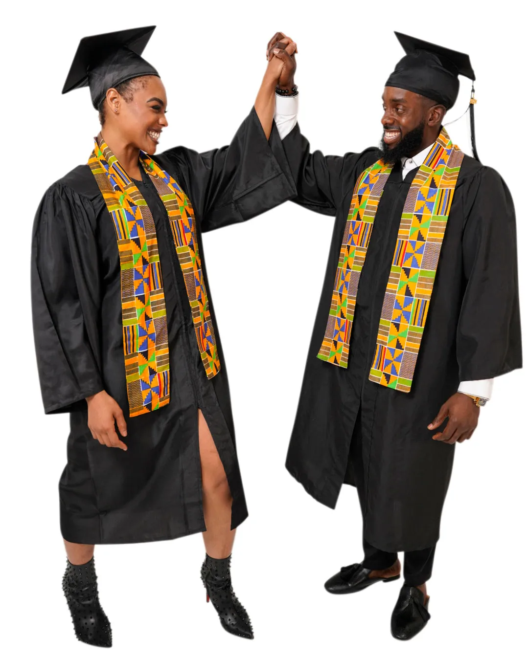 Kente African Print Graduation Stole/Sash DP4075S1