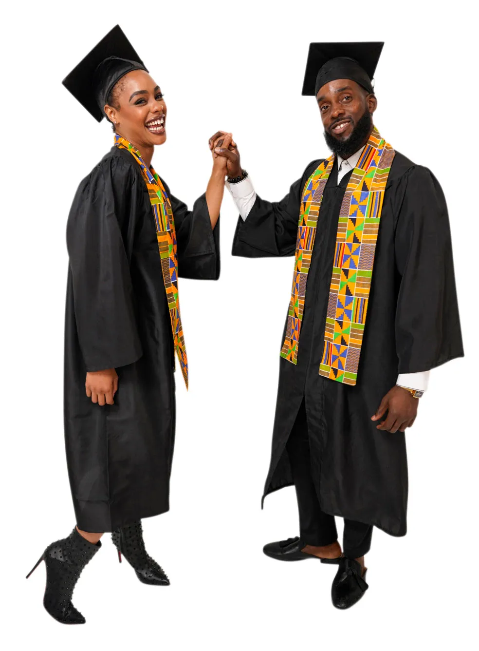 Kente African Print Graduation Stole/Sash DP4075S1