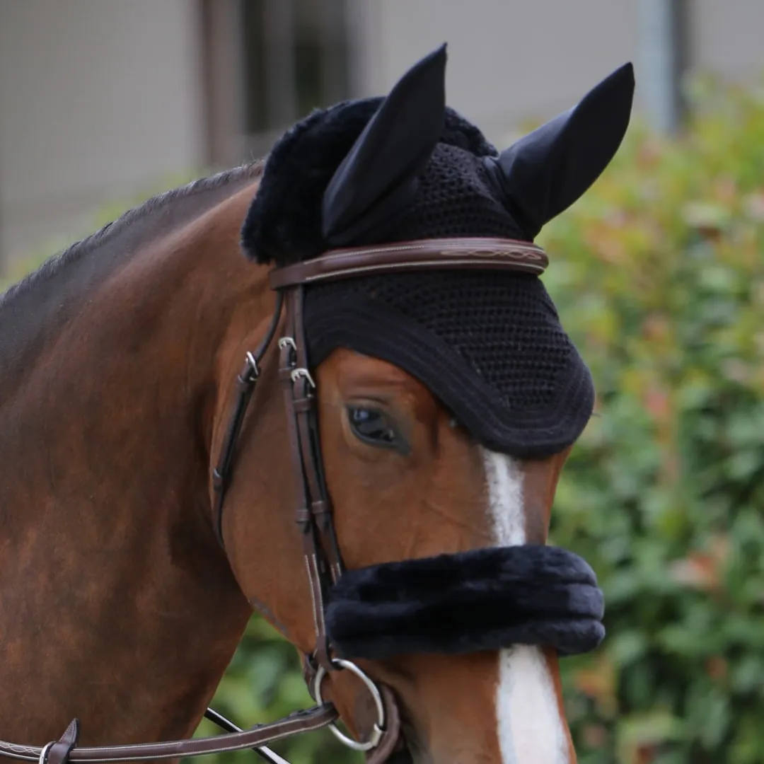 Kentucky Horsewear Wellington Fly Veil - Black