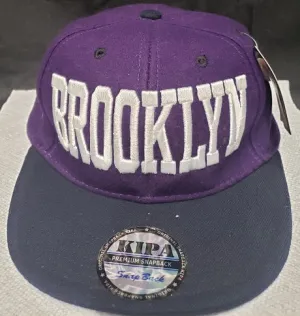 Kenzo -- Snapback Brooklyn Baseball Cap --Black