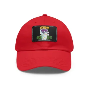Keyan Dad Hat with Leather Patch (Rectangle)