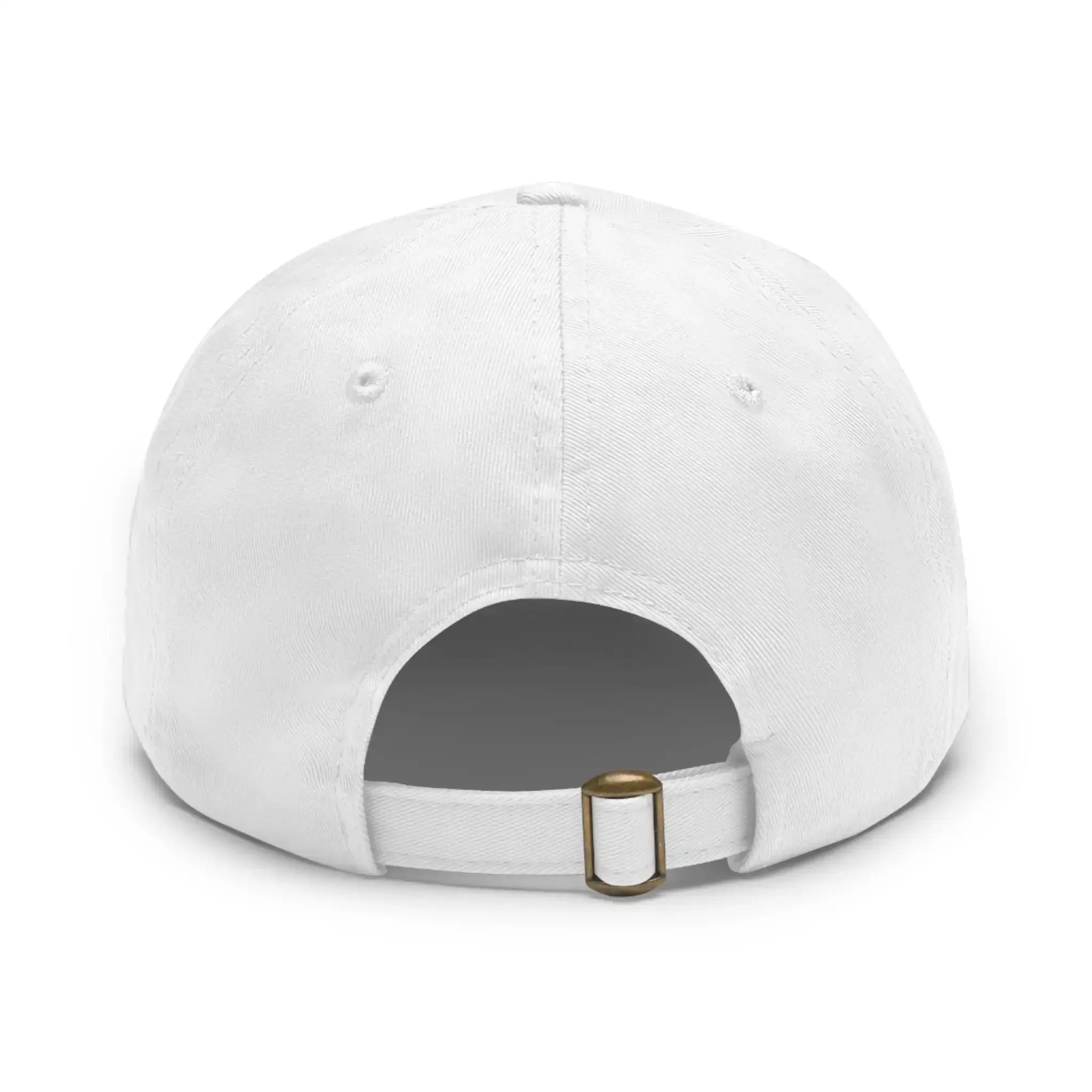 Keyan Dad Hat with Leather Patch (Rectangle)