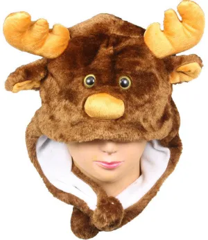kid's elk animal winter hat Case of 12