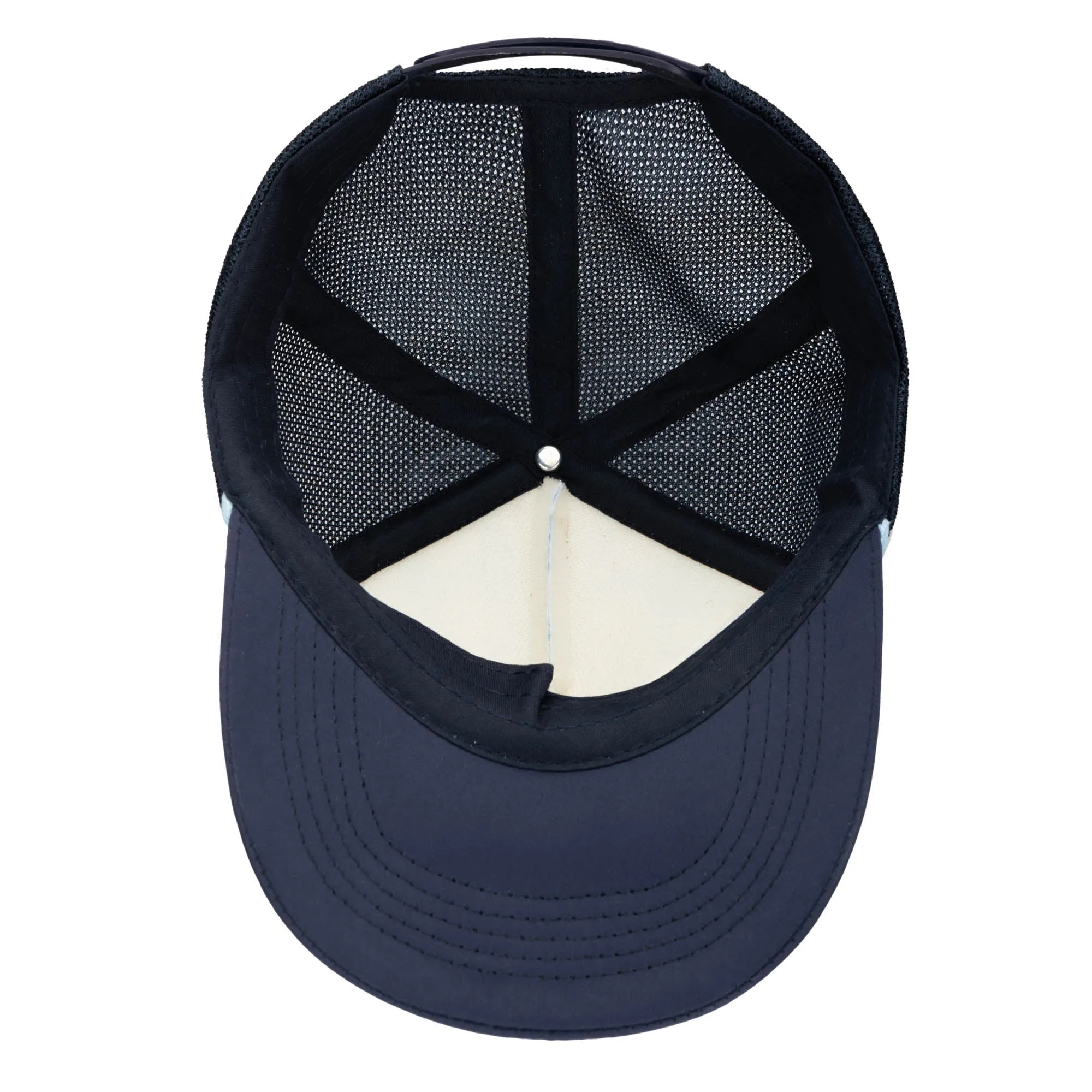Kids Foam Trucker Hat with Checkered Print
