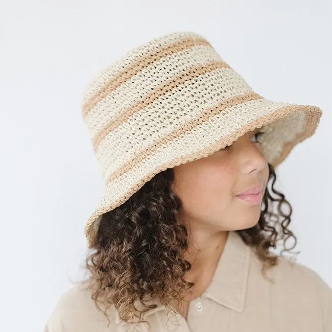 Kids Sal Crochet Bucket Hat