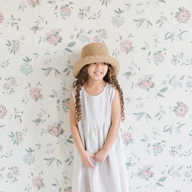 Kids Sal Crochet Bucket Hat