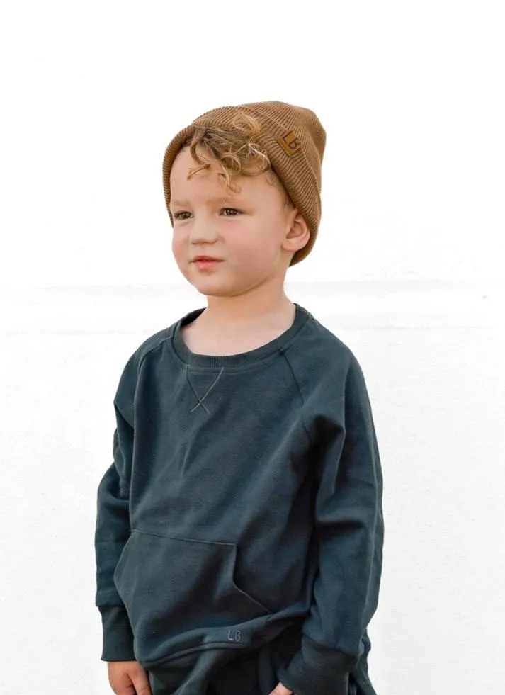 Knit Beanie - Caramel
