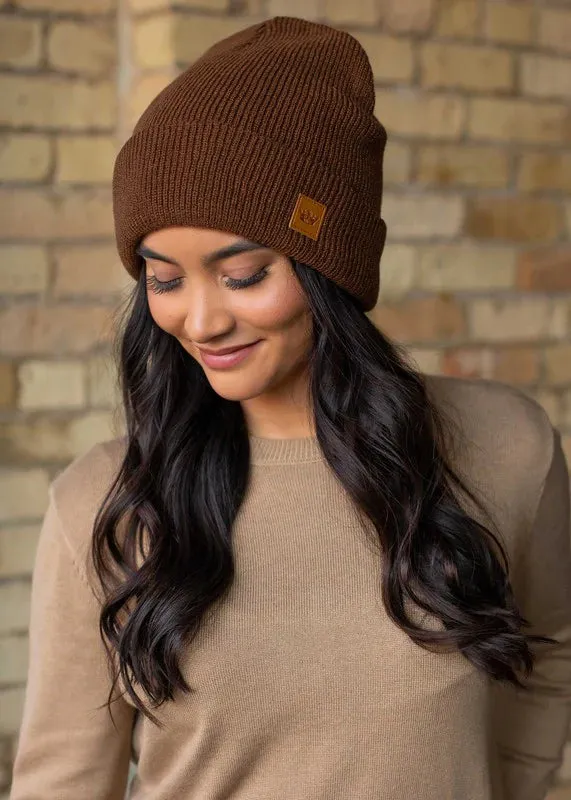 Knit Cuffed Beanie (Panache)