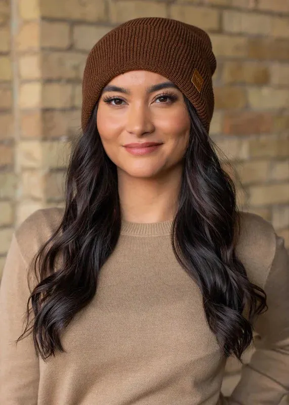 Knit Cuffed Beanie (Panache)