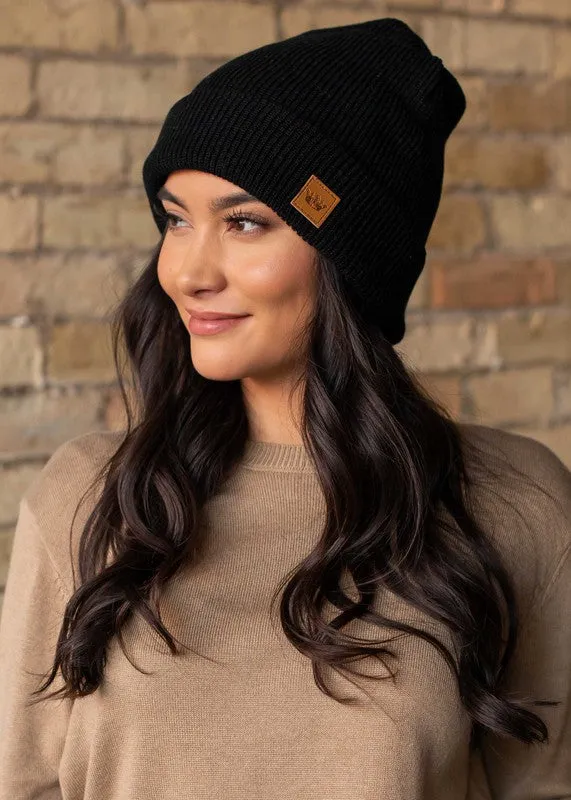 Knit Cuffed Beanie (Panache)