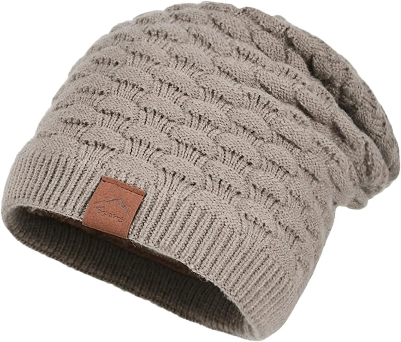 Knitted Hat Adult Winter Hat Ribbed Beanie Chunky Beanie Pom Pom Beanie Graphic Beanie Skater Beanie Cuffed Beanie