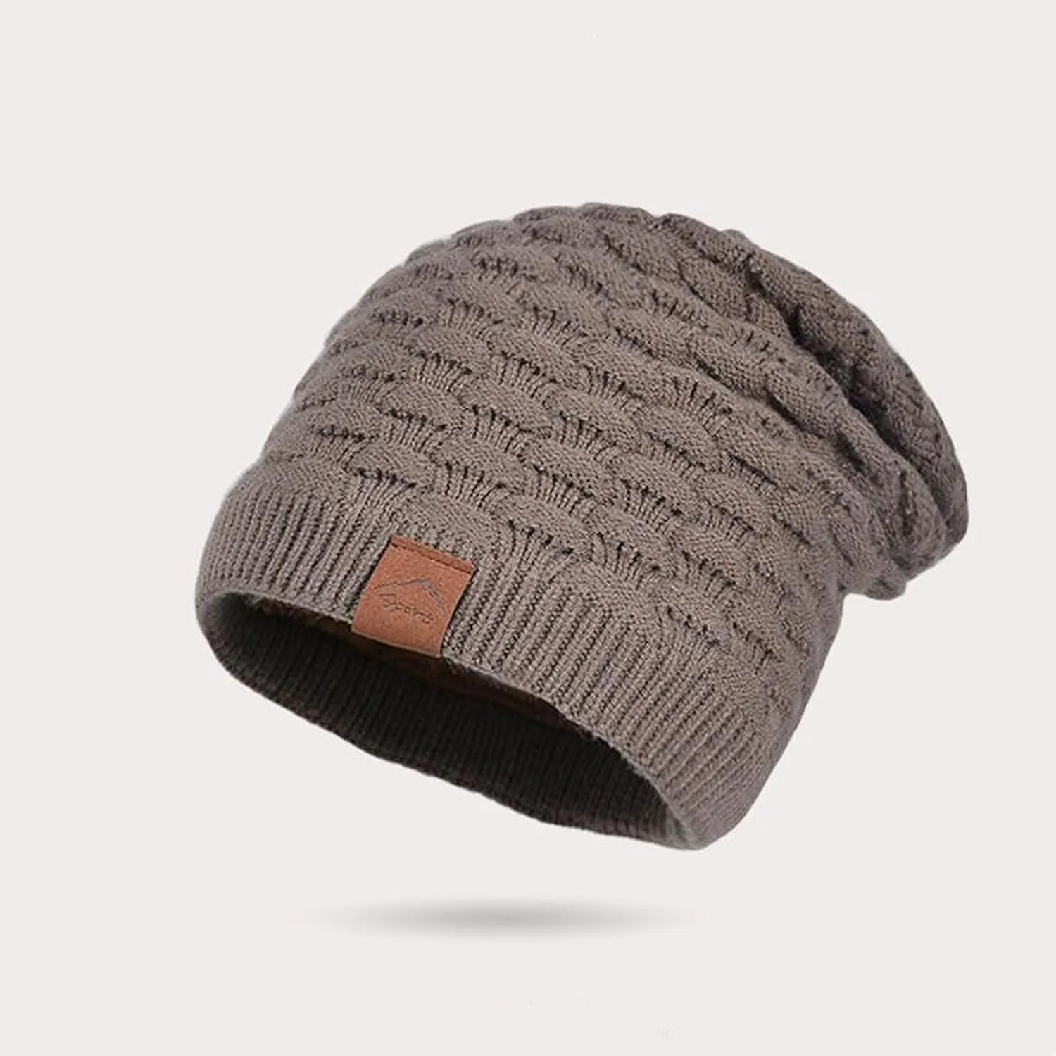 Knitted Hat Adult Winter Hat Ribbed Beanie Chunky Beanie Pom Pom Beanie Graphic Beanie Skater Beanie Cuffed Beanie