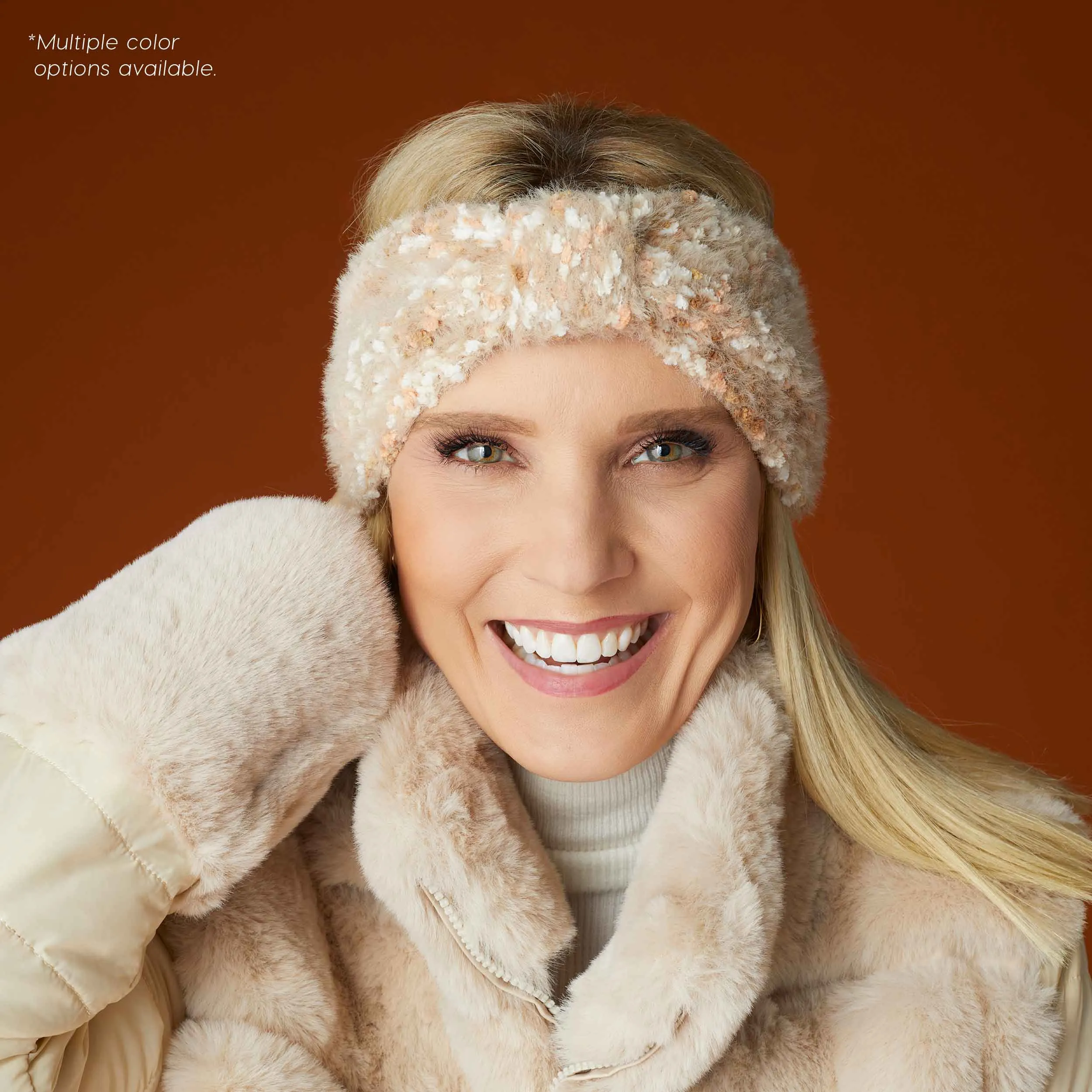 Knot Confetti Headband - Grey