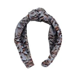 Knotted Headband in French Partridge
