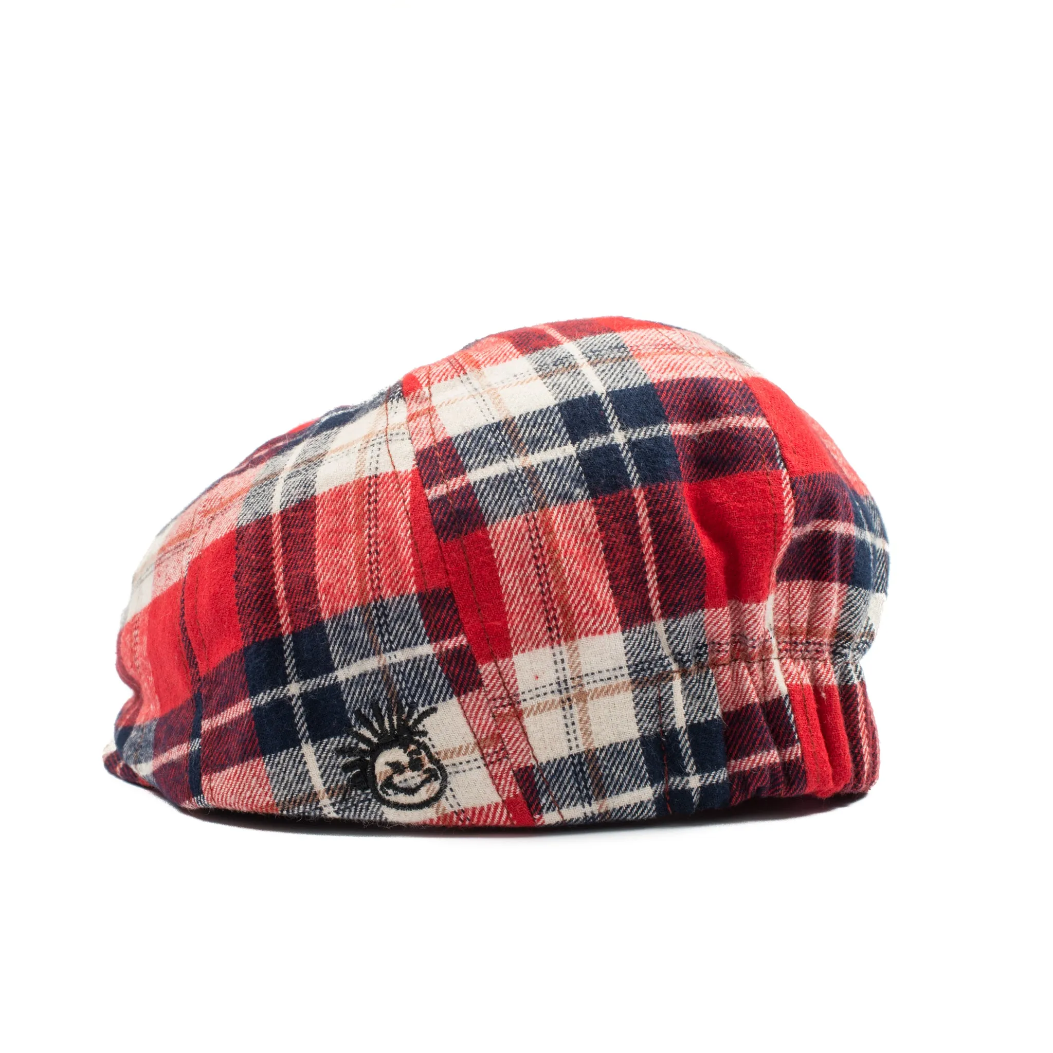 Knuckleheads Plaid Newsboy Cap