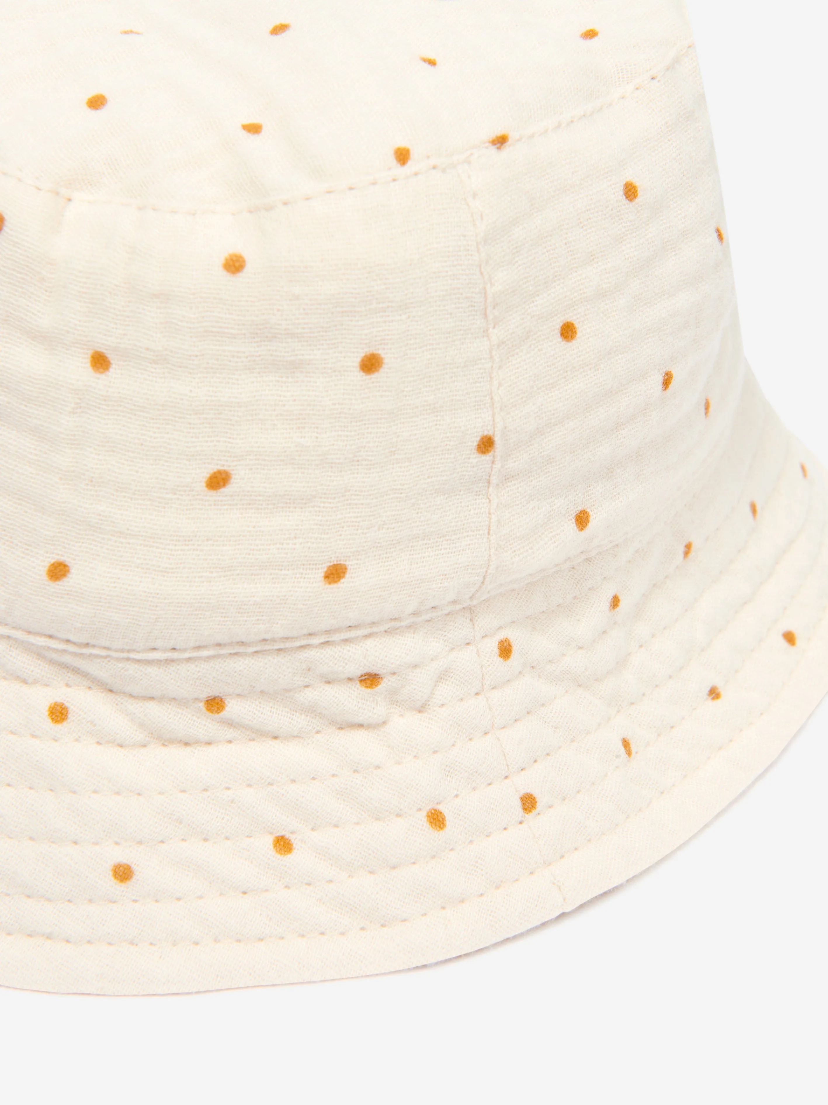 Konges Slojd Unisex Organic Cotton Dotties Bucket Hat