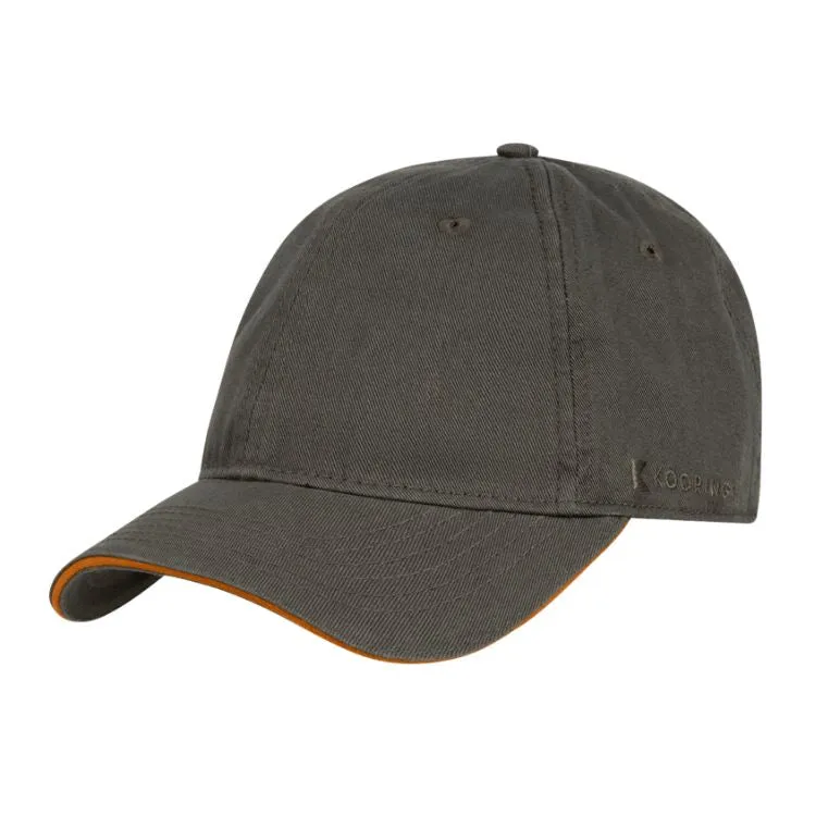Kooringal Mens Casual Cap Boston - Dark Grey