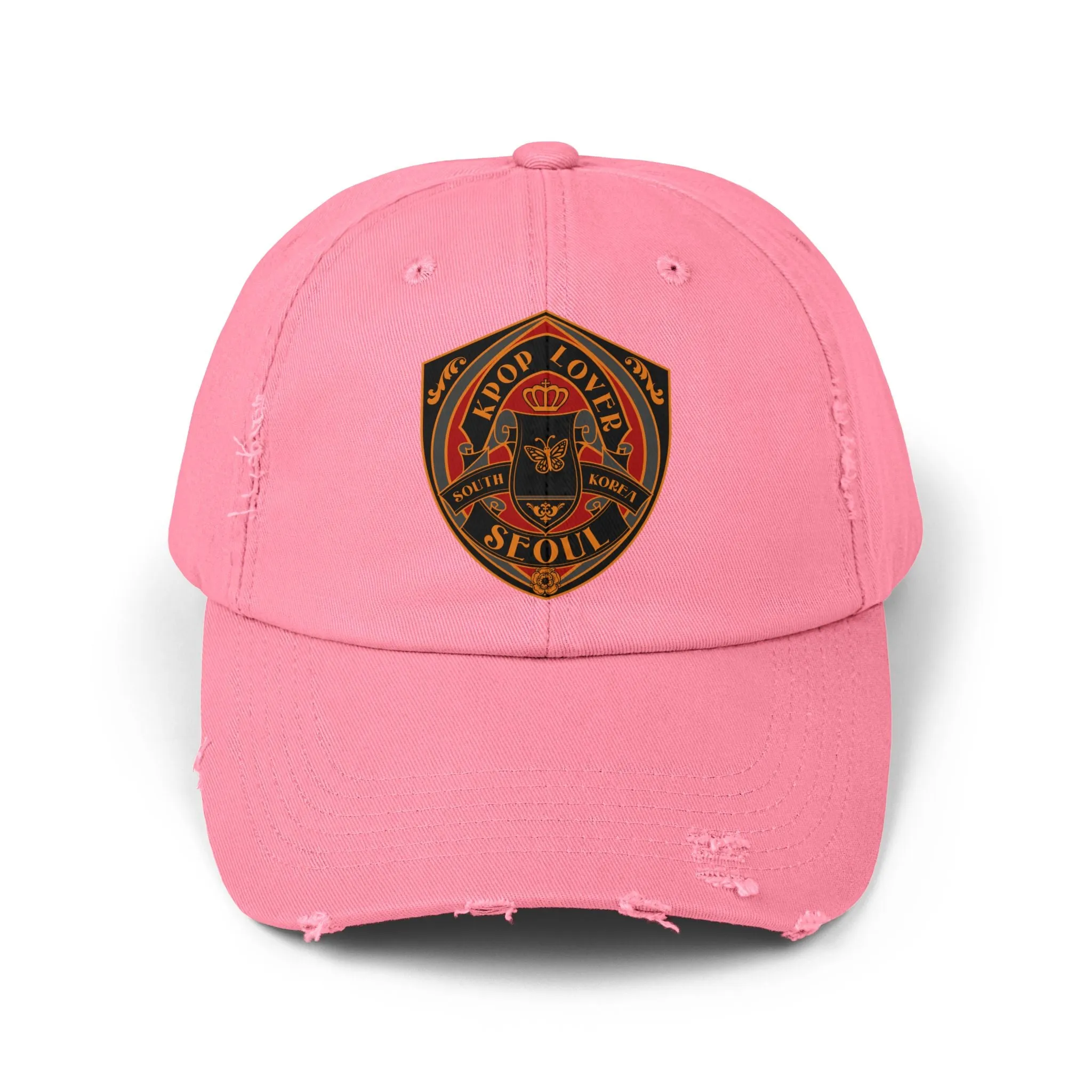 KPOP Lover Unisex Distressed Cap  - EmpressKorea