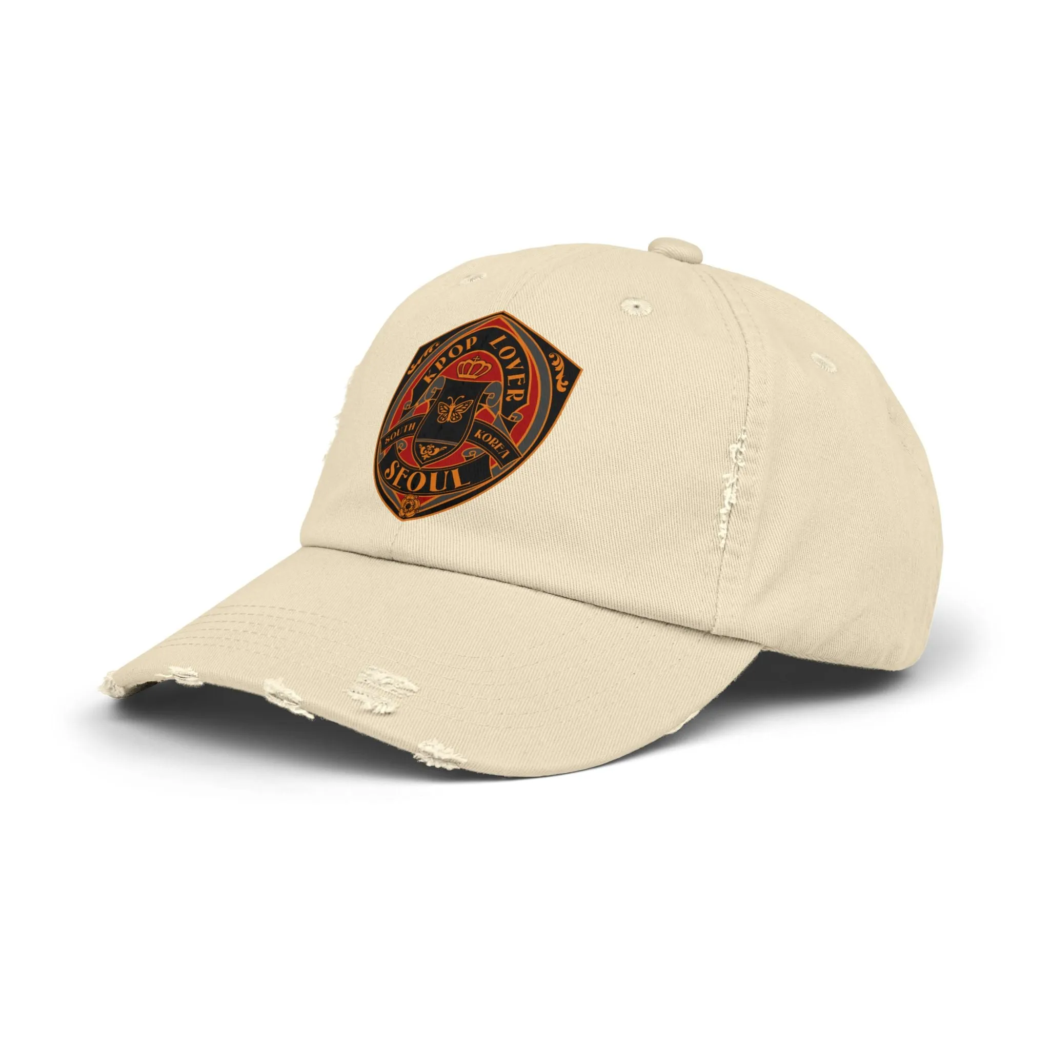 KPOP Lover Unisex Distressed Cap  - EmpressKorea