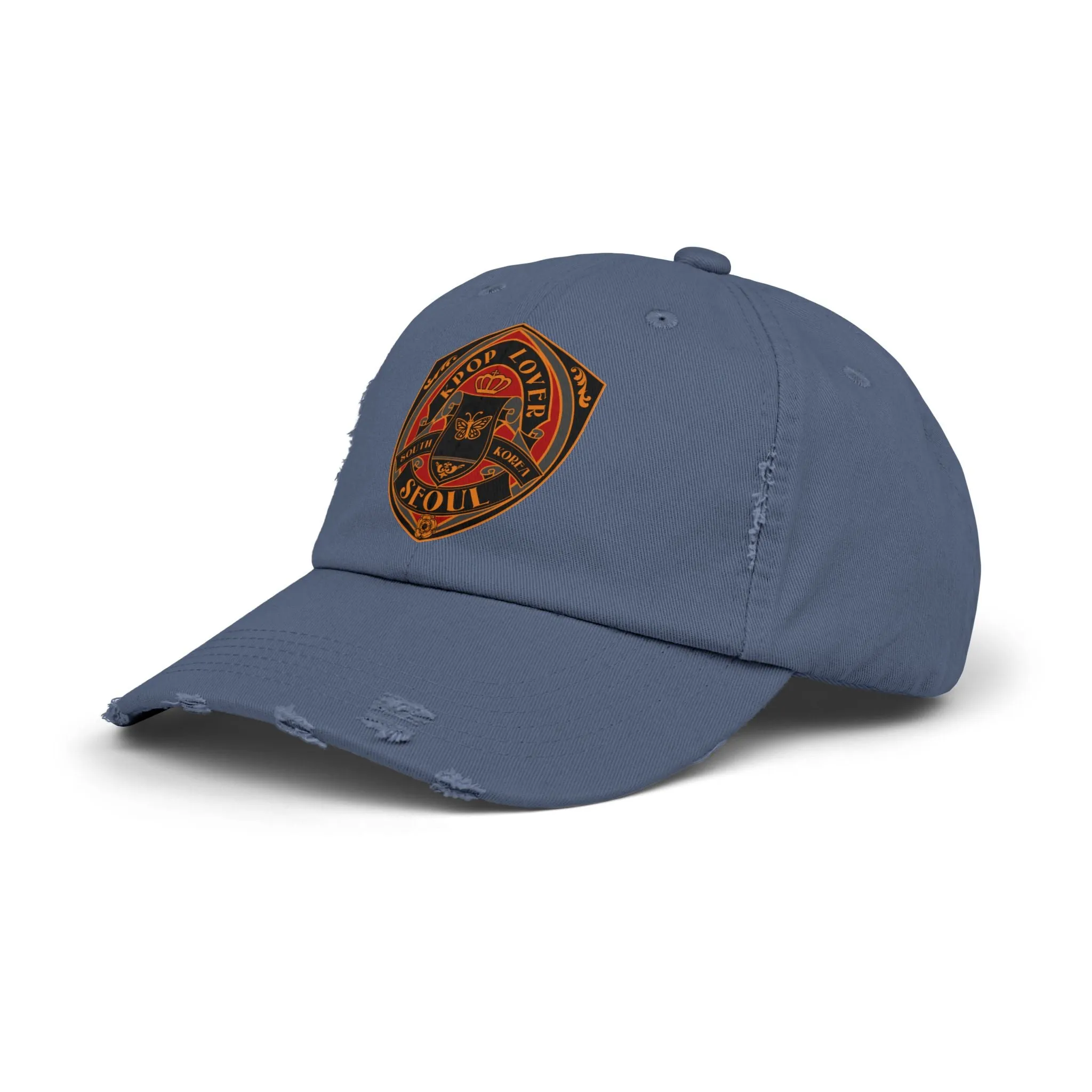 KPOP Lover Unisex Distressed Cap  - EmpressKorea