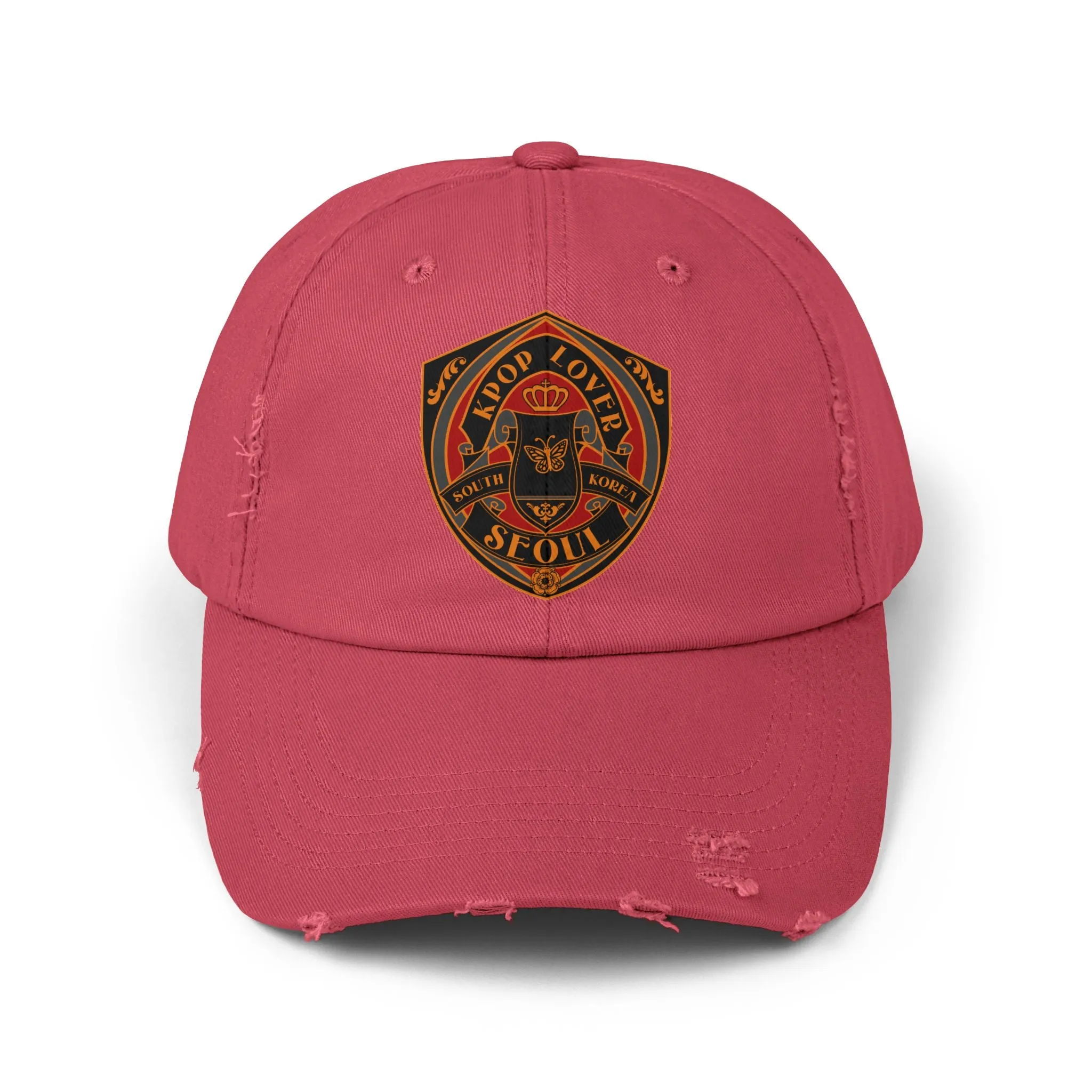 KPOP Lover Unisex Distressed Cap  - EmpressKorea