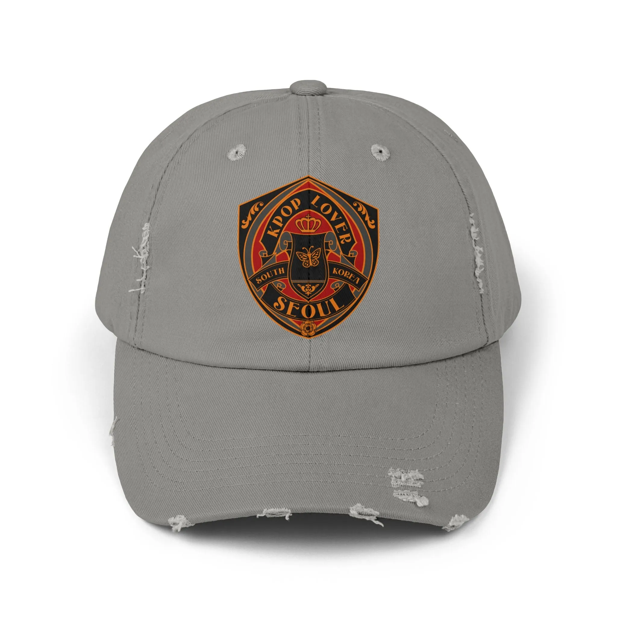 KPOP Lover Unisex Distressed Cap  - EmpressKorea