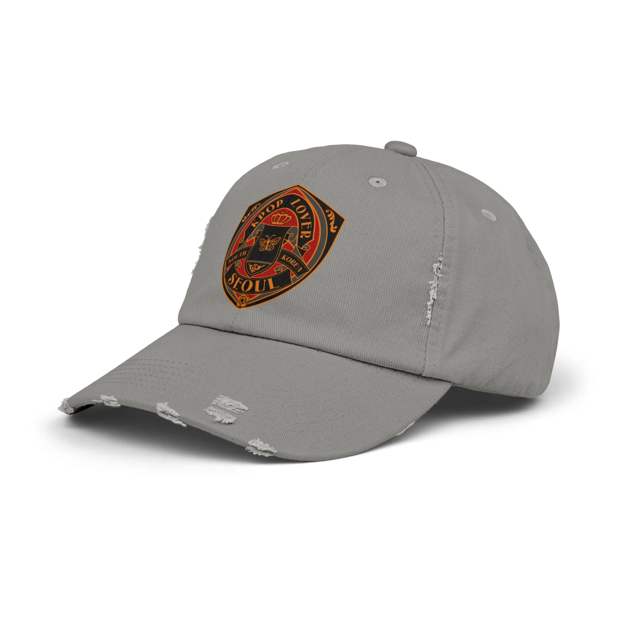 KPOP Lover Unisex Distressed Cap  - EmpressKorea