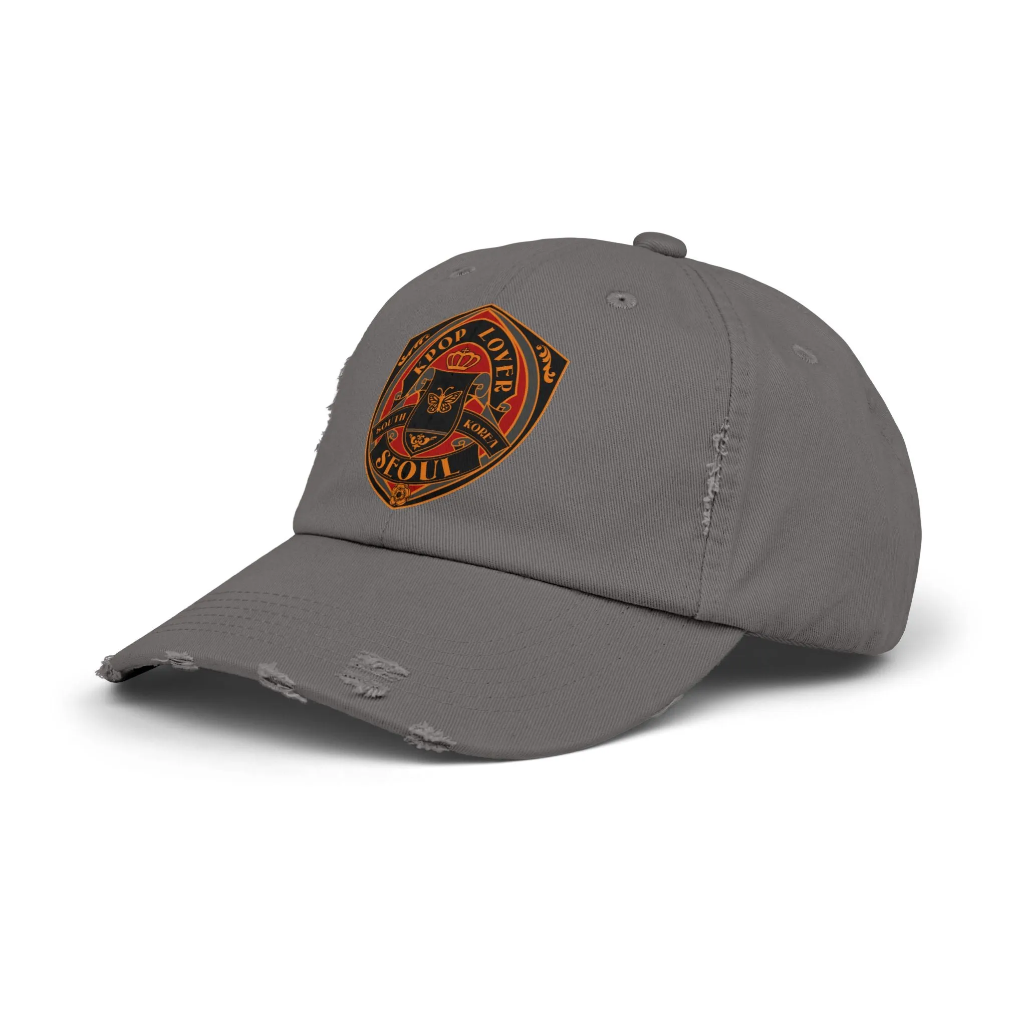 KPOP Lover Unisex Distressed Cap  - EmpressKorea