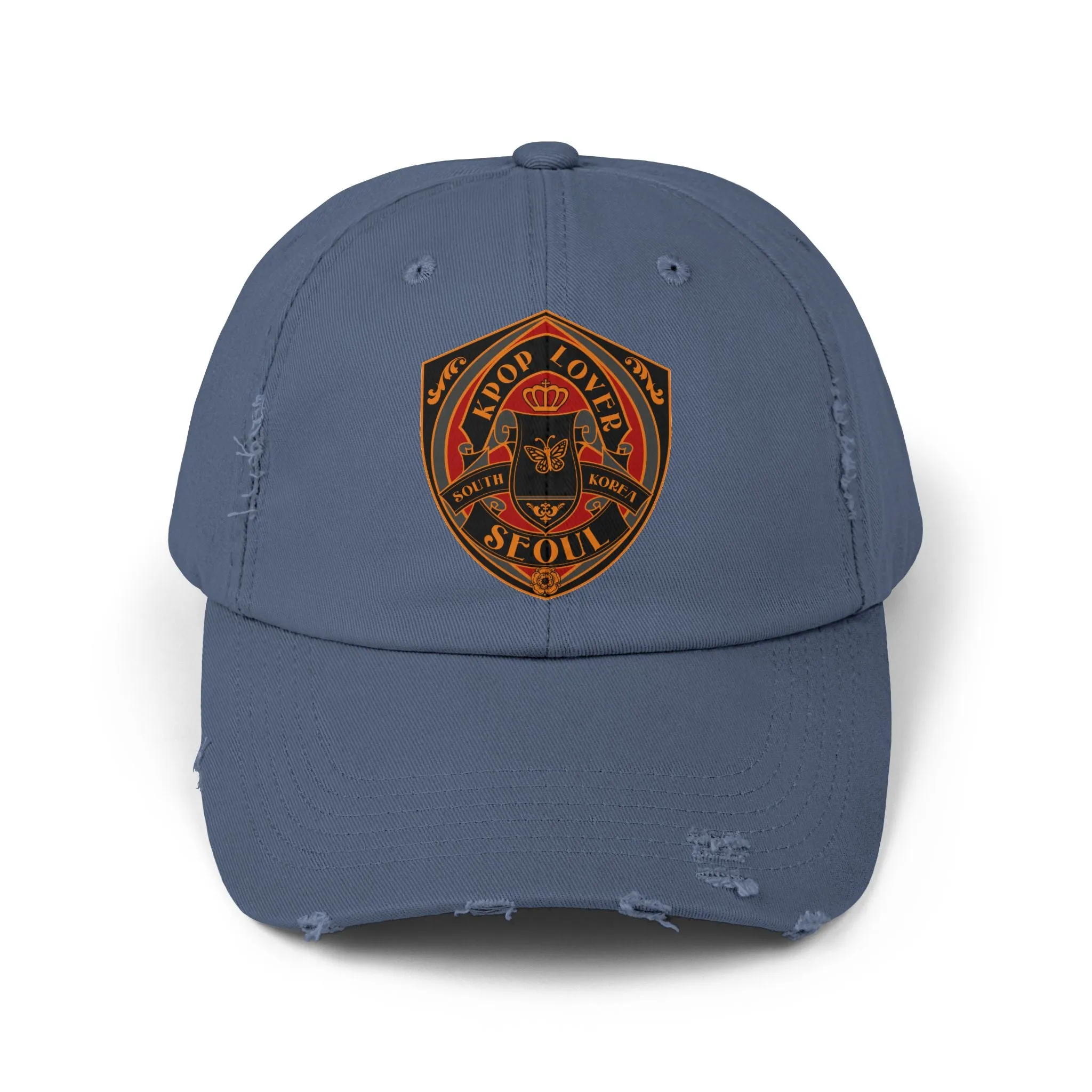 KPOP Lover Unisex Distressed Cap  - EmpressKorea