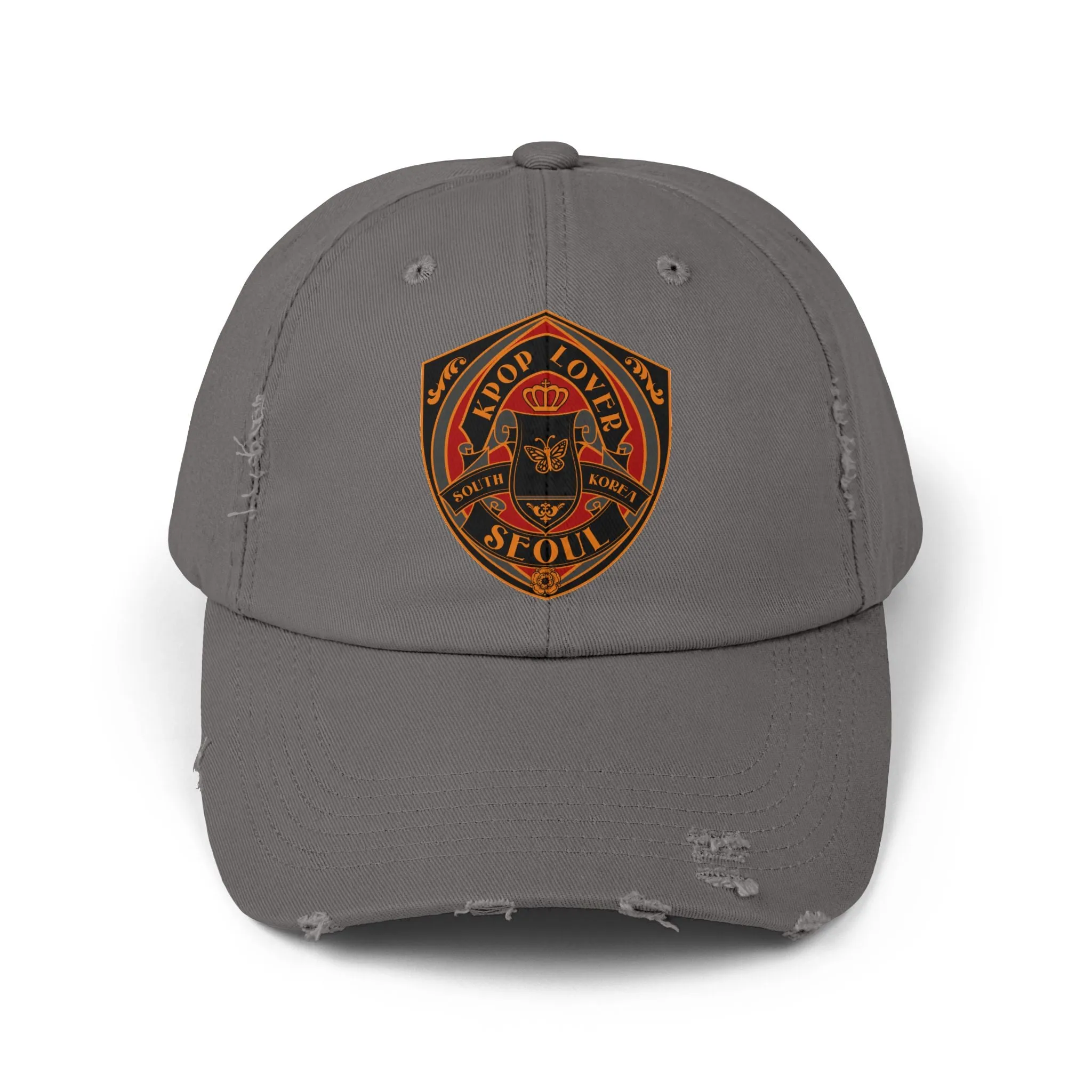 KPOP Lover Unisex Distressed Cap  - EmpressKorea