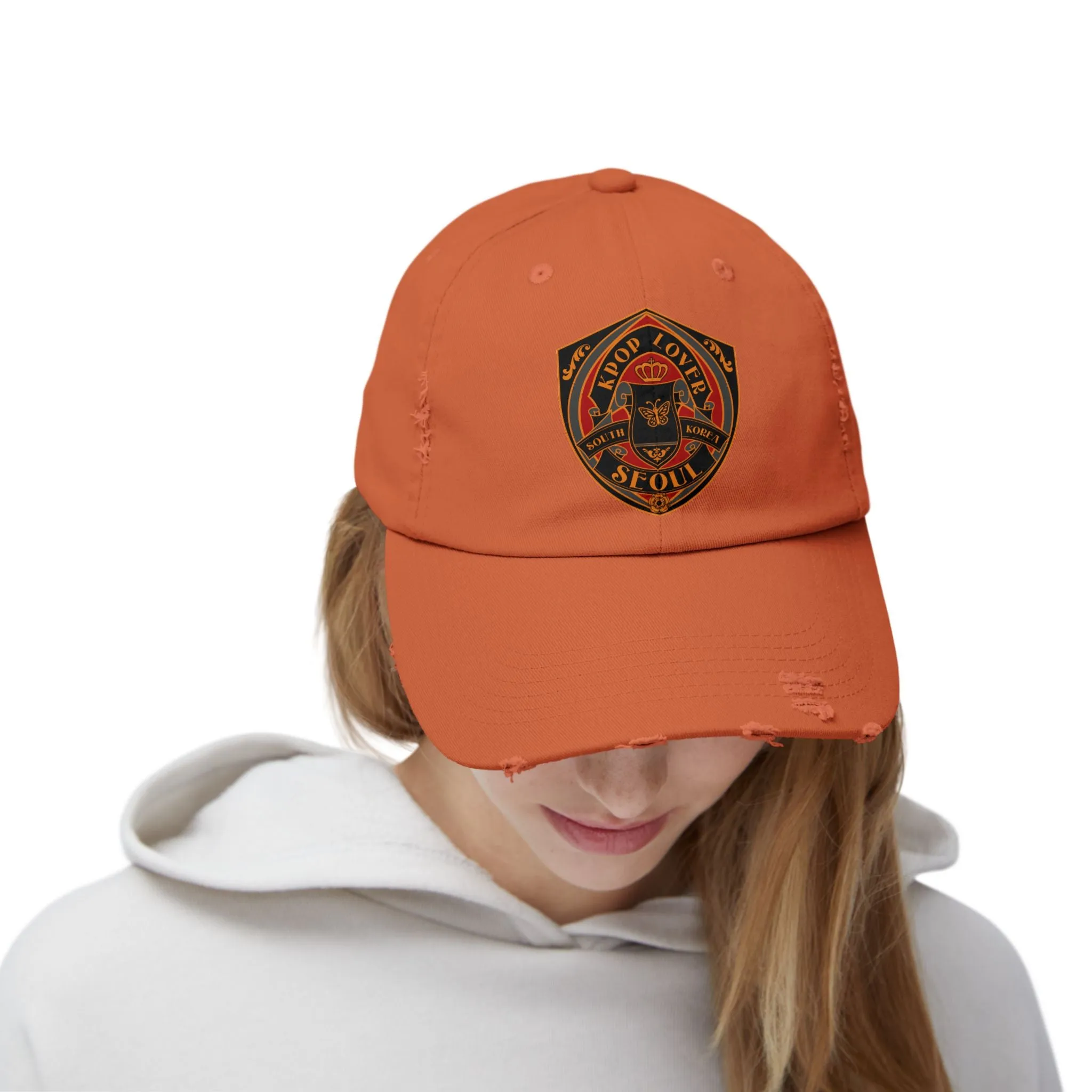 KPOP Lover Unisex Distressed Cap  - EmpressKorea