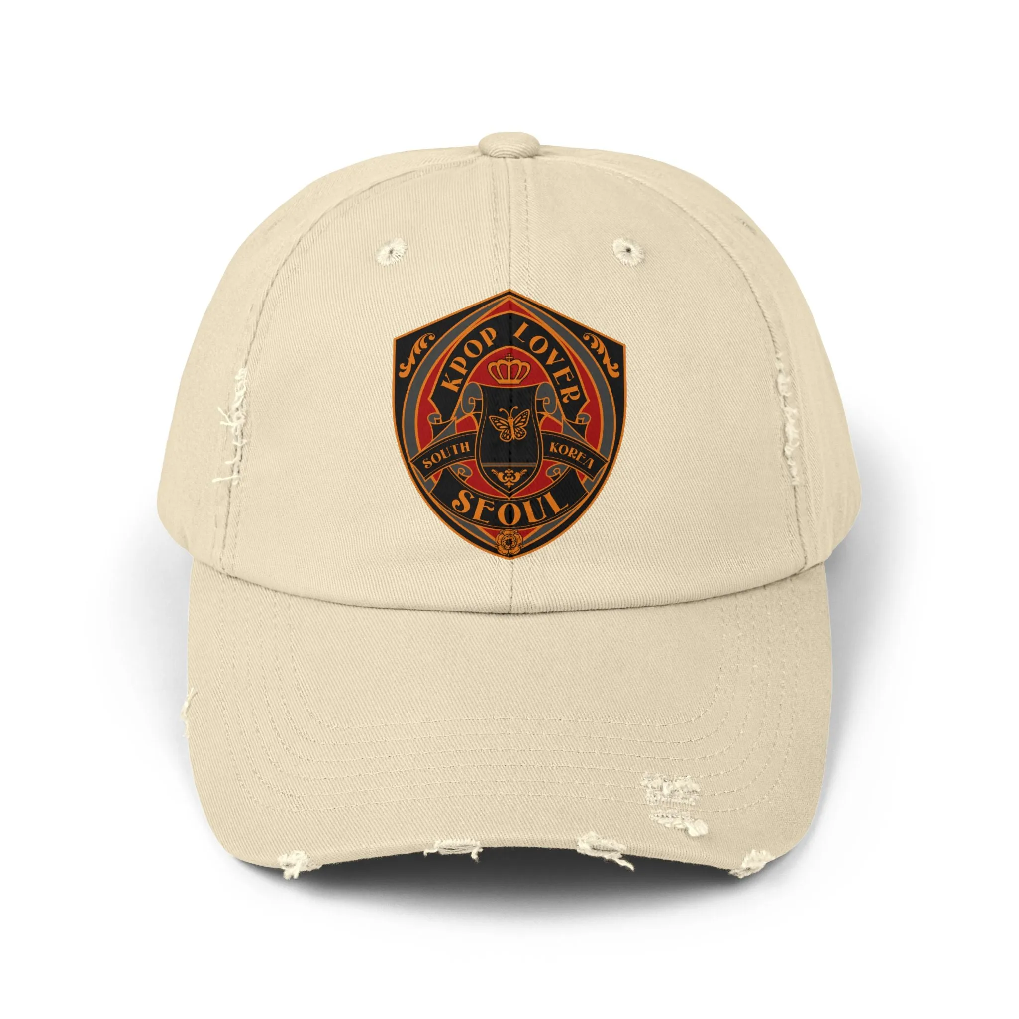 KPOP Lover Unisex Distressed Cap  - EmpressKorea