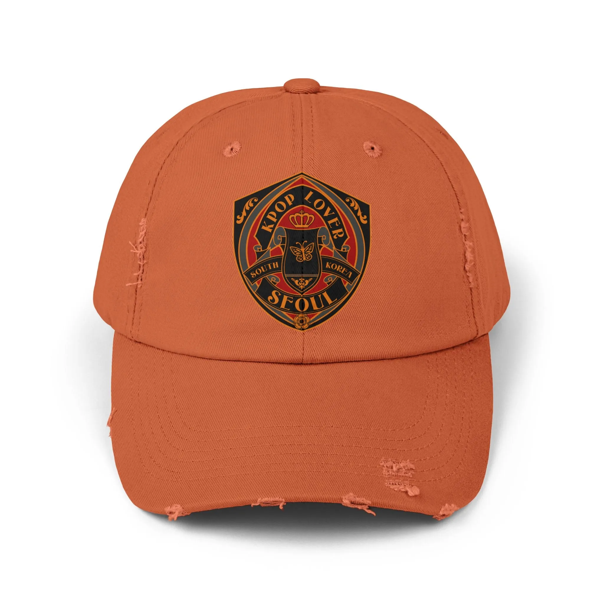 KPOP Lover Unisex Distressed Cap  - EmpressKorea