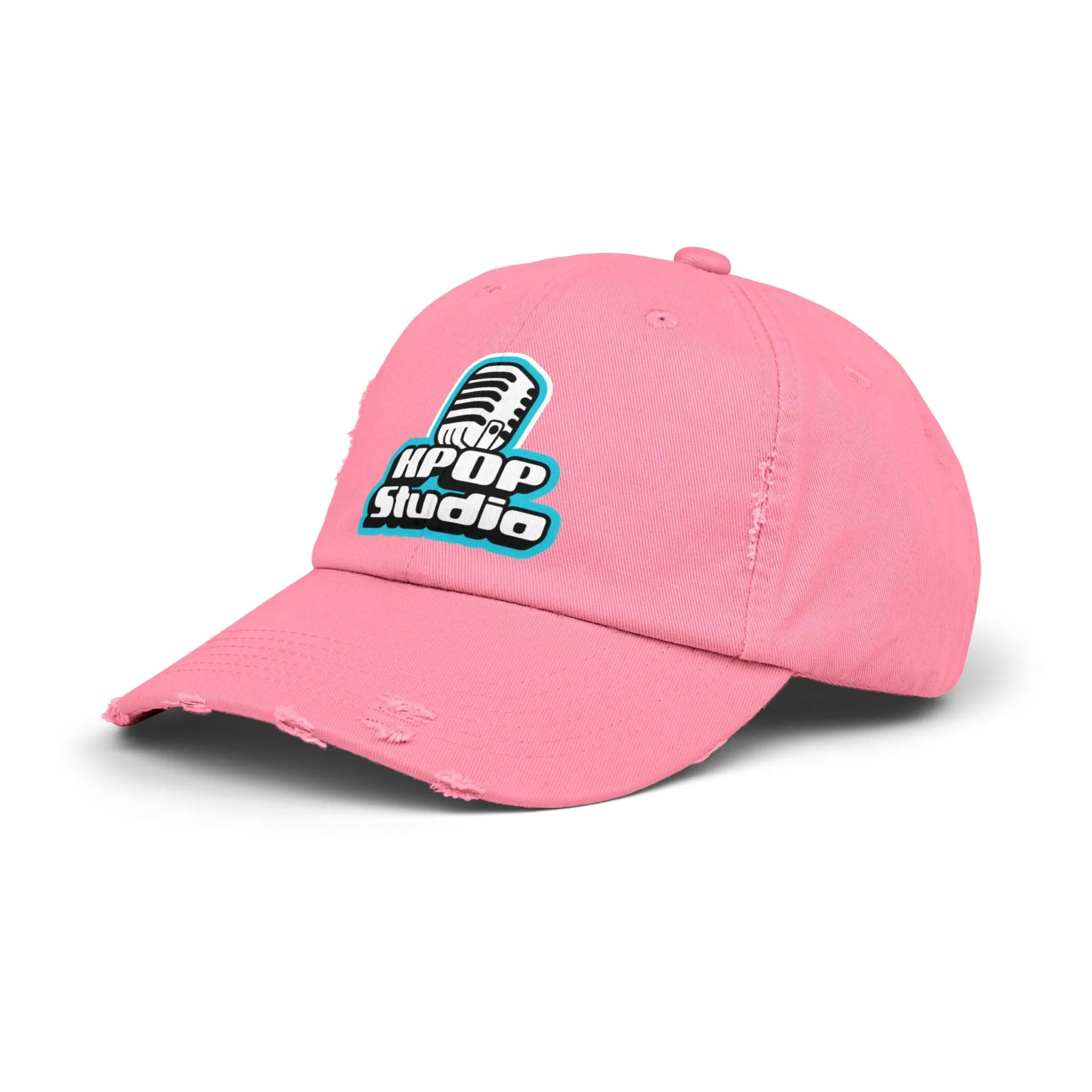 KPOP Studio Unisex Distressed Cap  - EmpressKorea