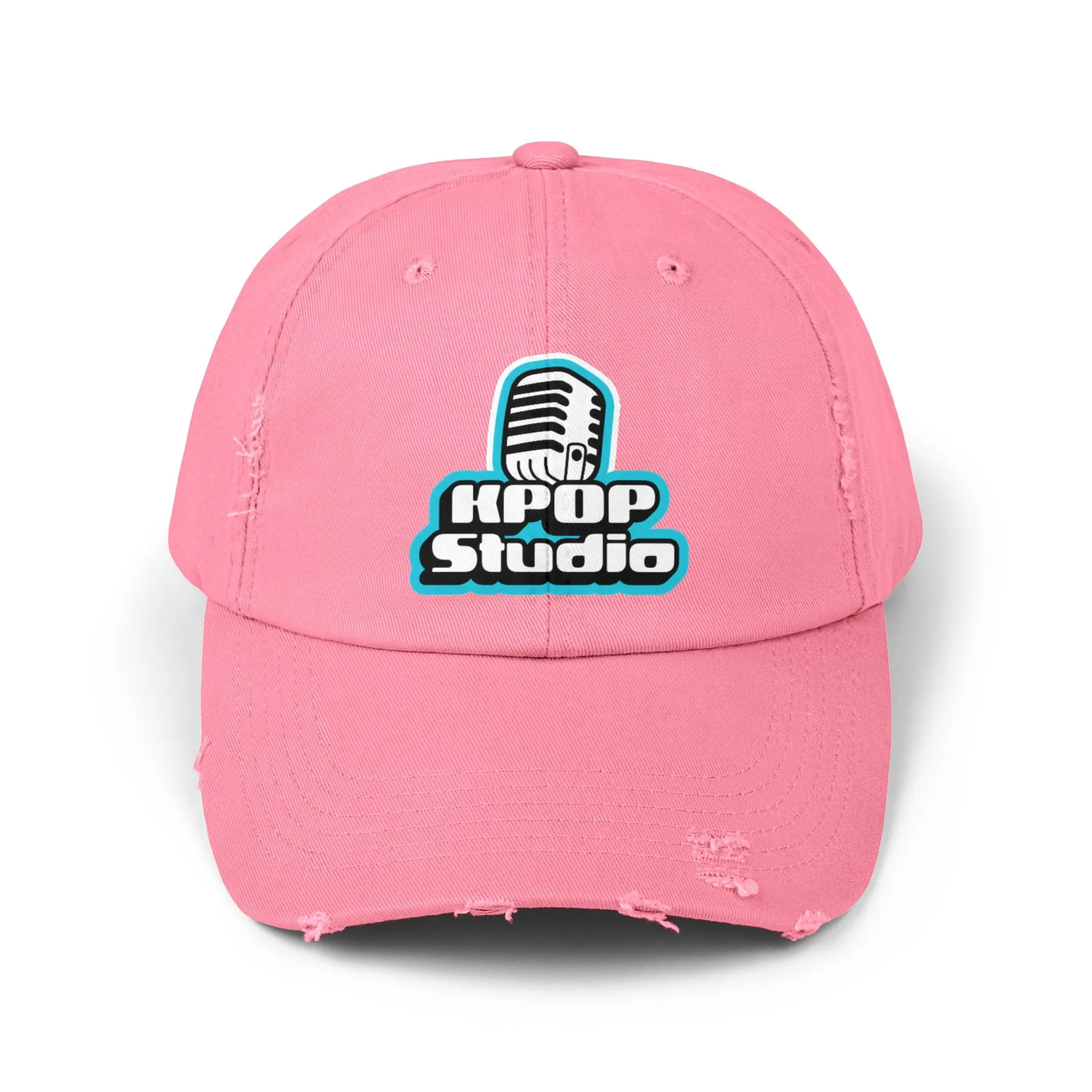 KPOP Studio Unisex Distressed Cap  - EmpressKorea