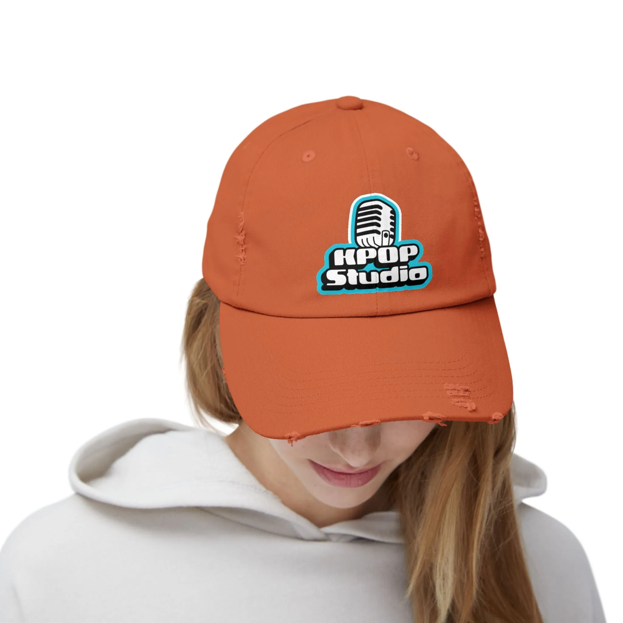 KPOP Studio Unisex Distressed Cap  - EmpressKorea
