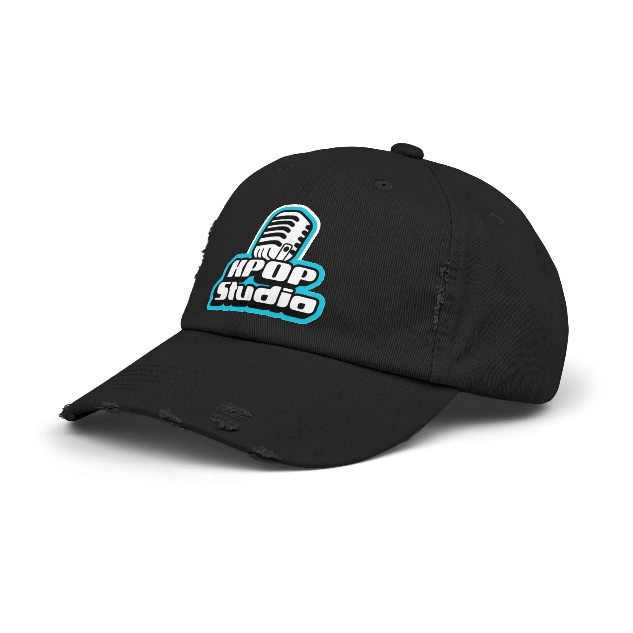 KPOP Studio Unisex Distressed Cap  - EmpressKorea