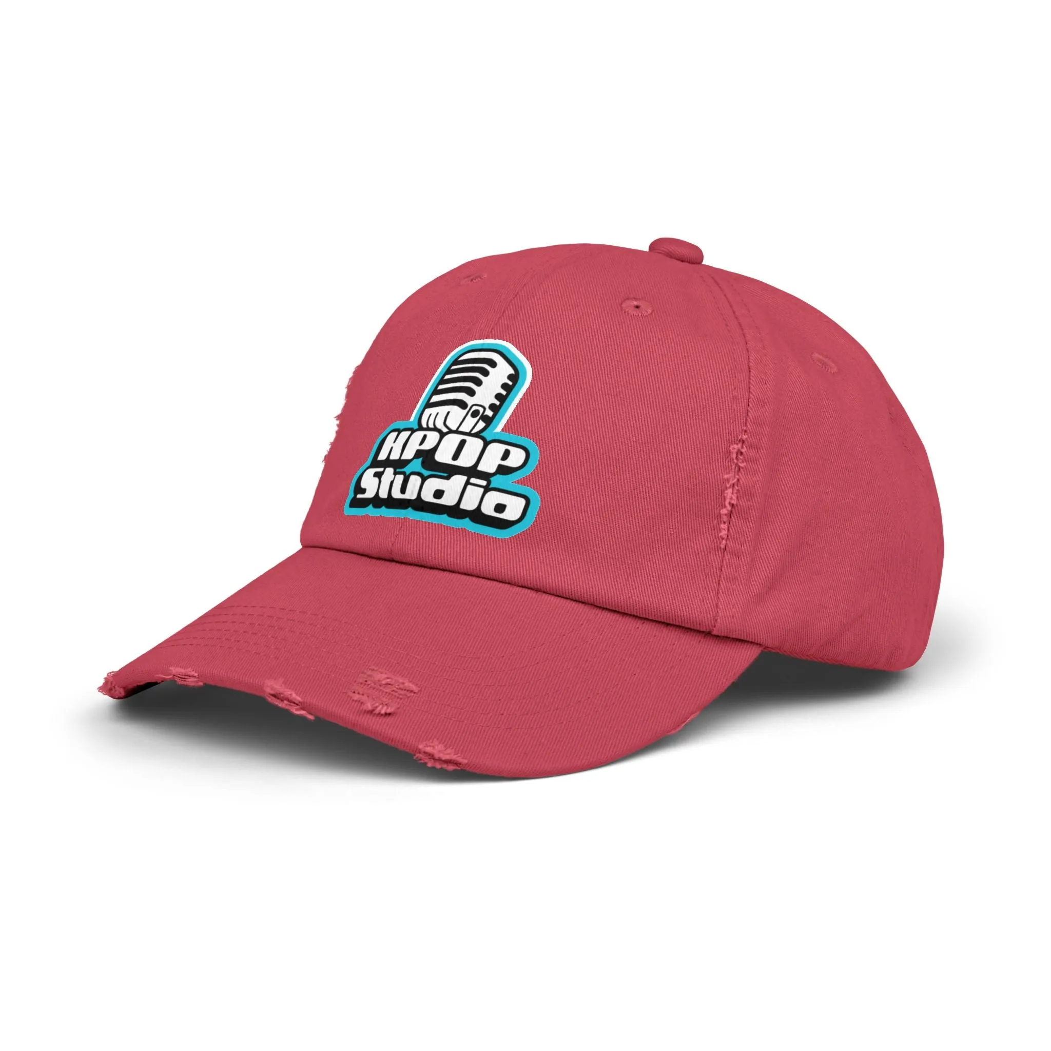 KPOP Studio Unisex Distressed Cap  - EmpressKorea