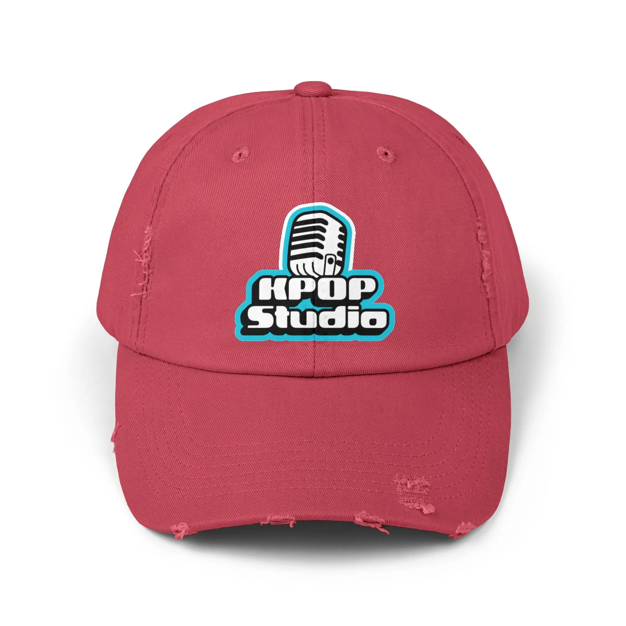 KPOP Studio Unisex Distressed Cap  - EmpressKorea