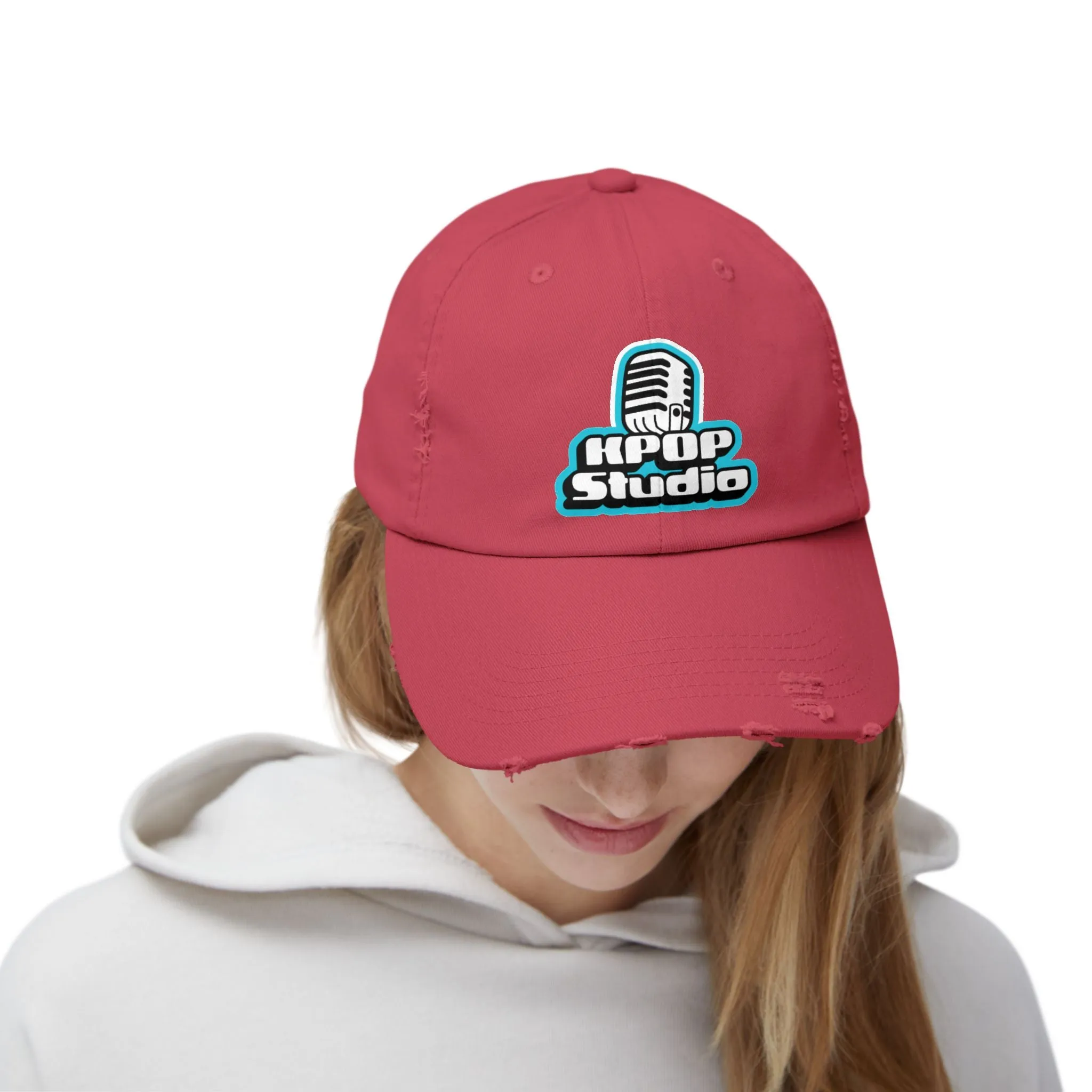 KPOP Studio Unisex Distressed Cap  - EmpressKorea