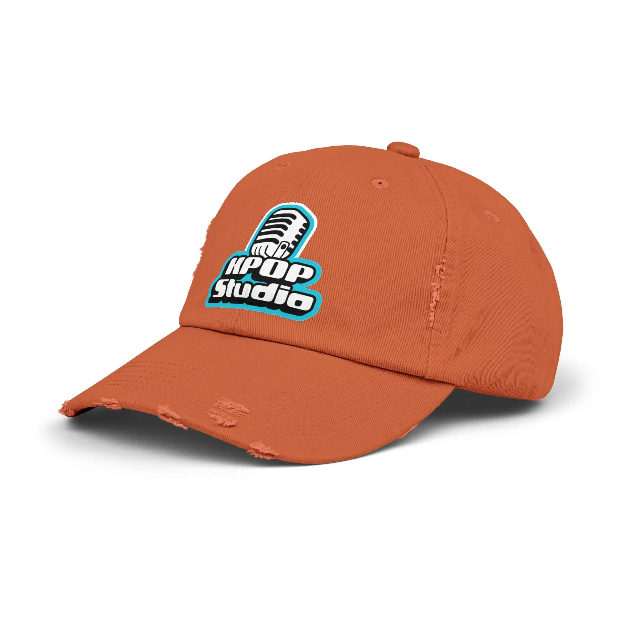 KPOP Studio Unisex Distressed Cap  - EmpressKorea