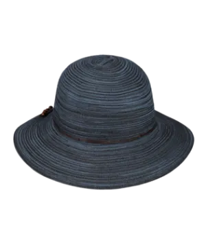 Ladies Short Brim Hat Sophia Navy